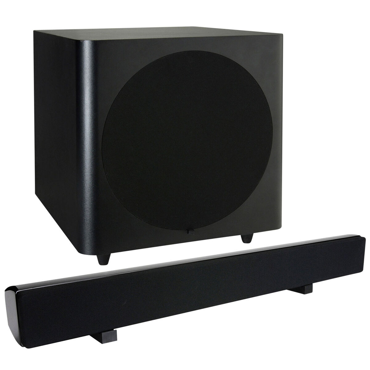Dayton Audio Speaker Bar and 10" Subwoofer Bundle